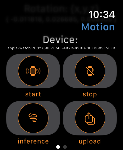 Apple Watch controls